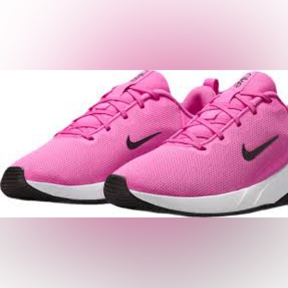 🆕 Nike pink white and black Sports Sneakers - Picture 2 of 10